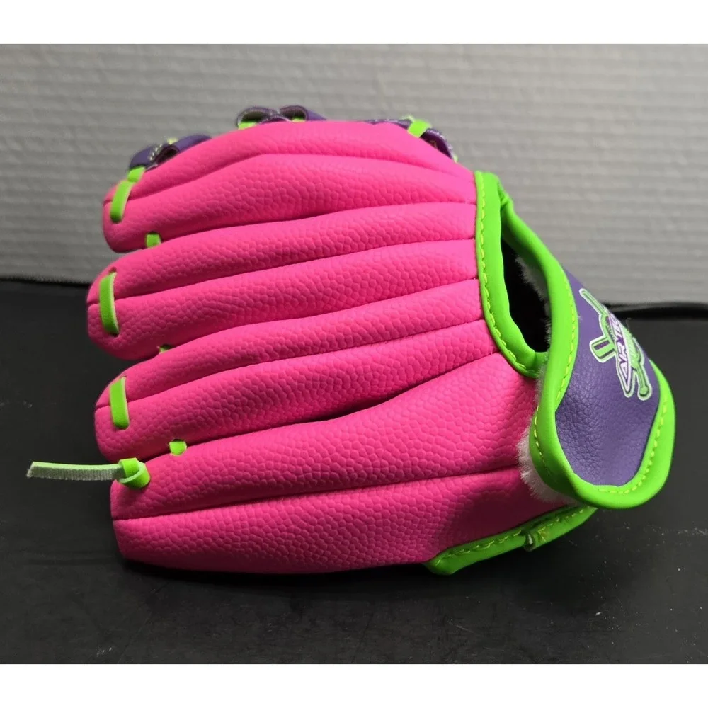 Pink Franklin Sports Kids Baseball/softball Glove  For Kids Right Hand Throw 8.5